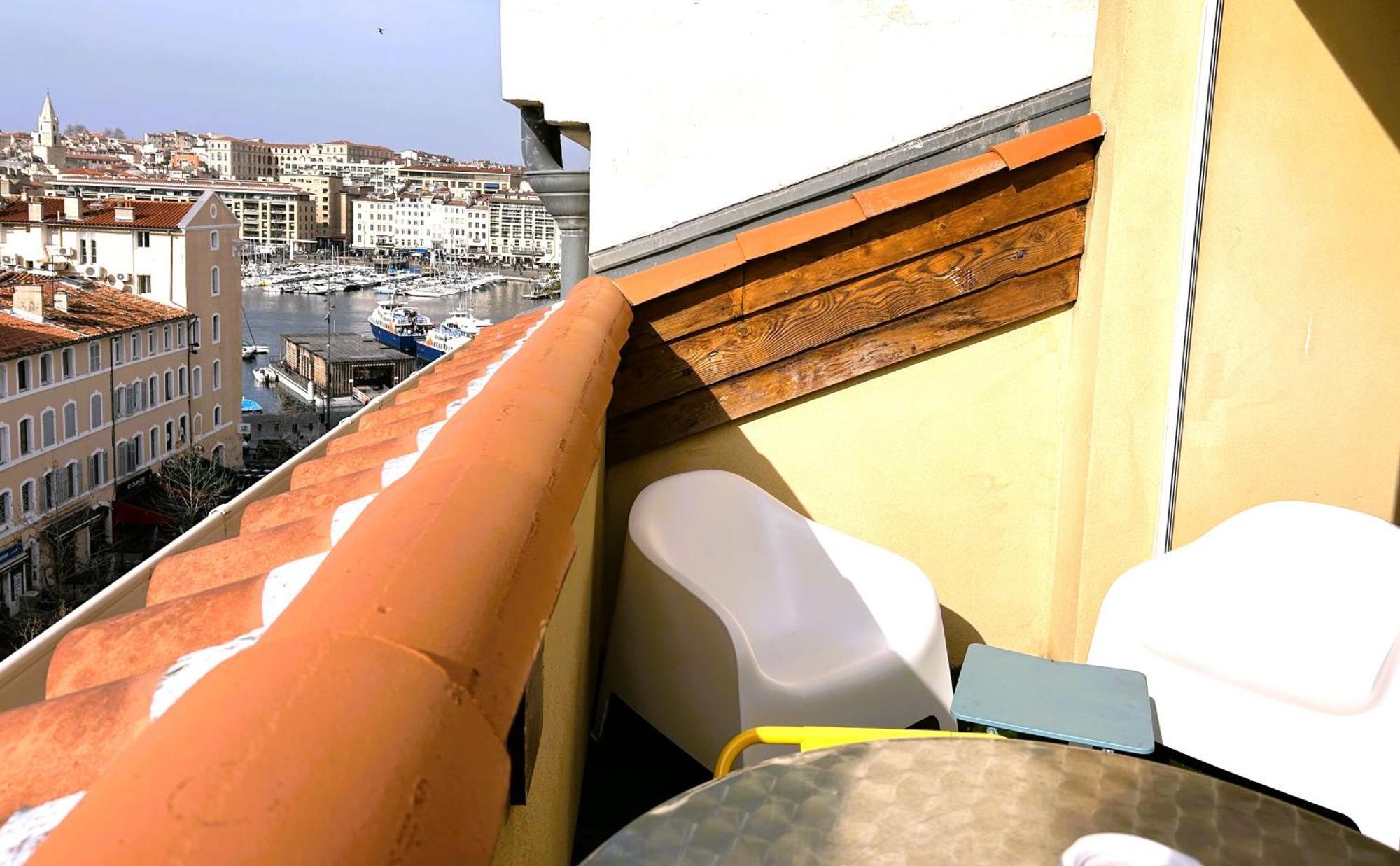 Loft Moderne Vue Vieux Port Terrasse Rooftop Apartment Marseille Exterior photo