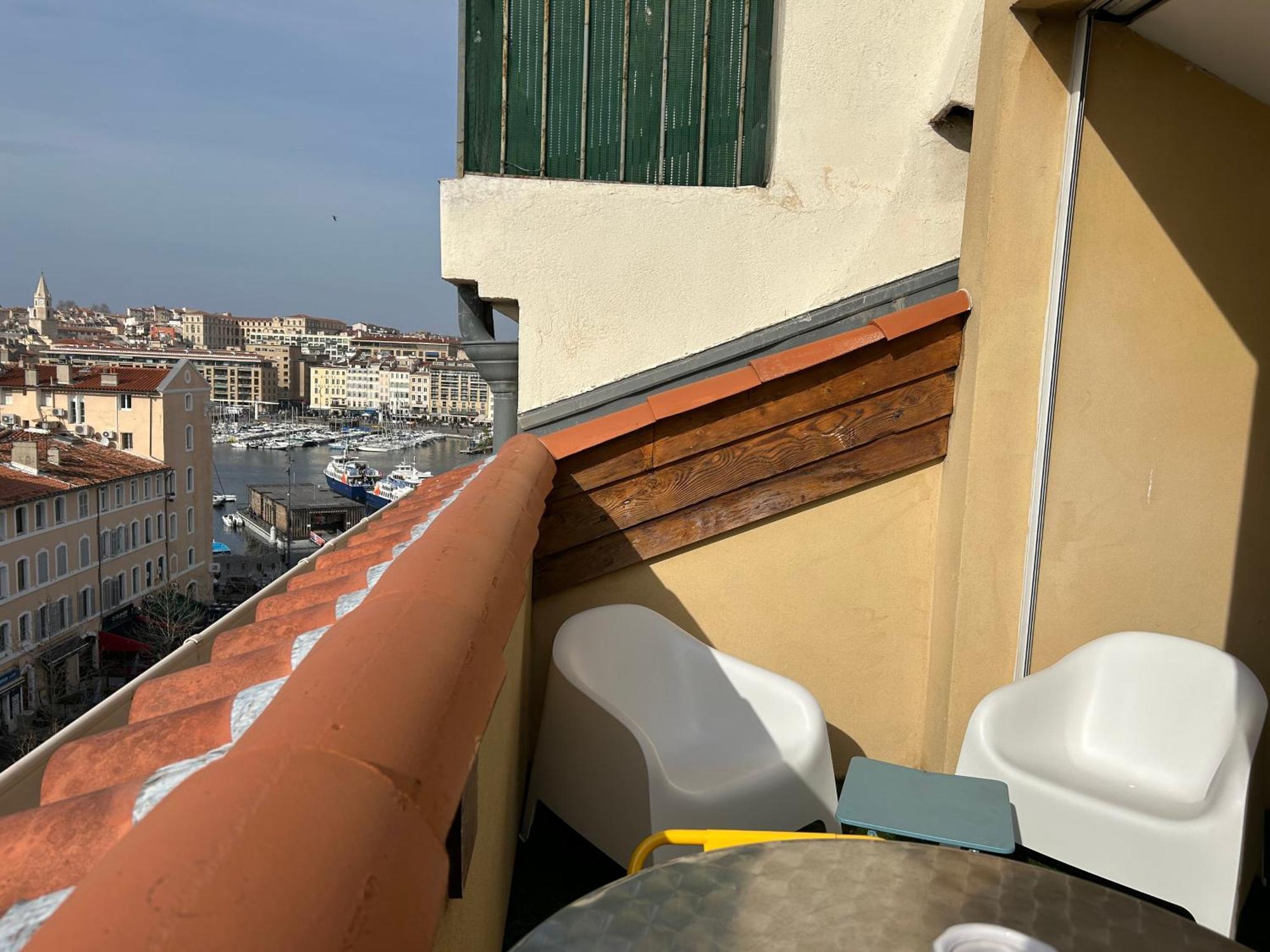 Loft Moderne Vue Vieux Port Terrasse Rooftop Apartment Marseille Exterior photo
